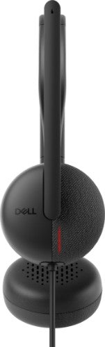 DELL WH3024 Headset Wired Head-band Calls/Music USB Type-C Black