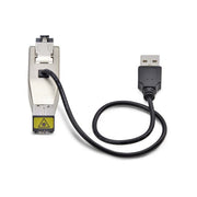 StarTech.com Gigabit Fiber to RJ45 Ethernet Media Converter Dongle, Optical Singlemode 10km/Multimode 800m, USB Powered, Compact Design, Metal Housing, Micro Mini, TAA