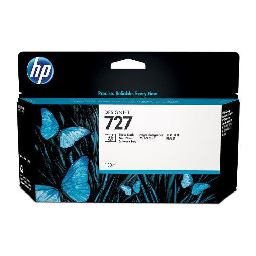HP 727B 130-ml Photo Black DesignJet Ink Cartridge