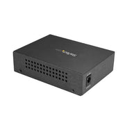 StarTech.com Single-Mode (SM) SC Fiber Media Converter for 10/100/1000 Networks, Standalone Gigabit Ethernet to SC Fiber Converter, 1310nm, 10km - TAA