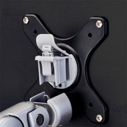 Atdec AWMS-2-D13-C-S monitor mount / stand Silver Desk
