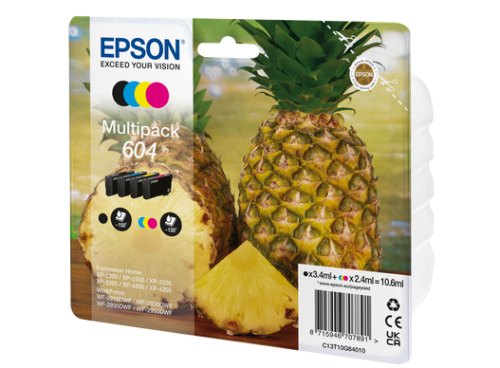 Epson 604 ink cartridge 4 pc(s) Original Standard Yield Black, Cyan, Magenta, Yellow