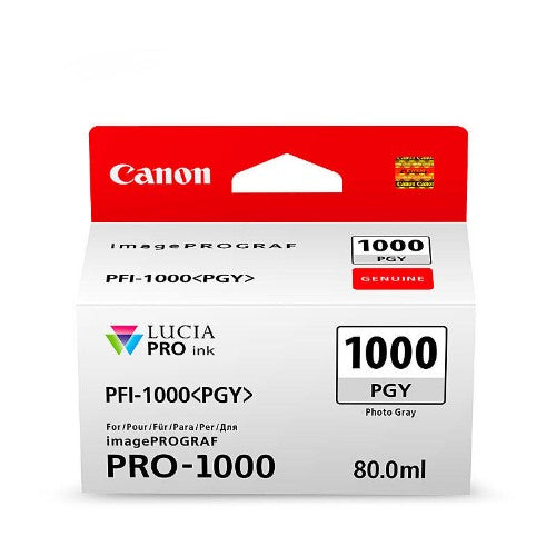 Canon PFI-1000PGY Photo Grey Ink Cartridge