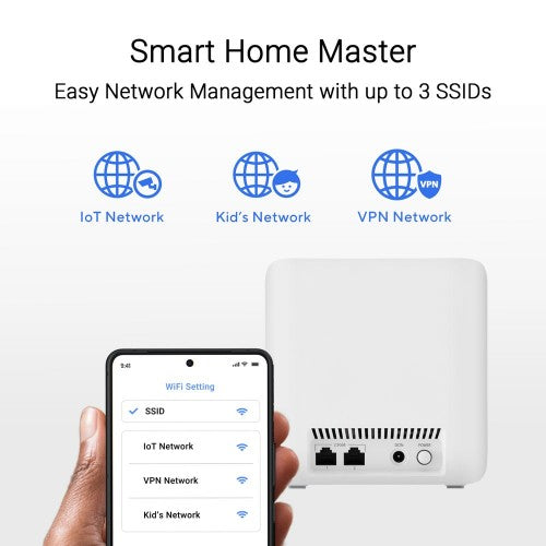 ASUS ZenWiFi BD4 Dual-band (2.4 GHz / 5 GHz) Wi-Fi 7 (802.11be) White 2 Internal