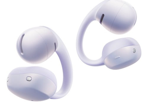 SHOKZ OpenDots Air Headset Wireless Ear-clip-on Calls/Music/Sport/Everyday Bluetooth Purple
