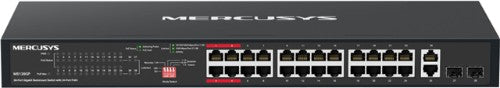TP-LINK Mercusys MS128GP 28-Port Gigabit Rackmount Switch with 24-Port PoE+