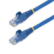 StarTech.com 5m CAT6 Ethernet Cable - LSZH (Low Smoke Zero Halogen) - 10 Gigabit 250Mhz 100W PoE RJ45 10GbE UTP Network Patch Cord Snagless with Strain Relief - Blue, CAT 6, ETL Verified, 24AWG