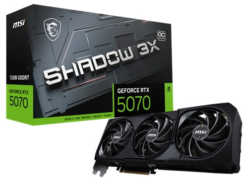 MSI GeForce RTX 5070 12G SHADOW 3X OC NVIDIA 12 GB GDDR7