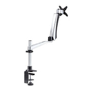 StarTech.com Desk Mount Monitor Arm For 27in 16:9 or 30in 21:9 Ultrawide Screens, VESA 75x75/100x100, Tool-Less Mechanical Spring Arm, C-Clamp/Grommet, TAA