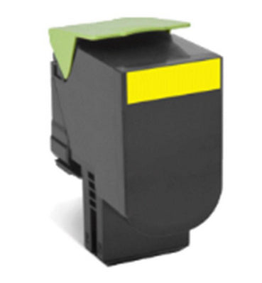 Lexmark 70C8XYE toner cartridge 1 pc(s) Original Yellow