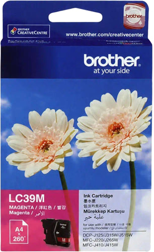 Brother LC-39M ink cartridge 1 pc(s) Original Standard Yield Photo magenta