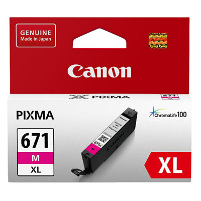 Canon CLI-671XLM ink cartridge 1 pc(s) Original High (XL) Yield Magenta