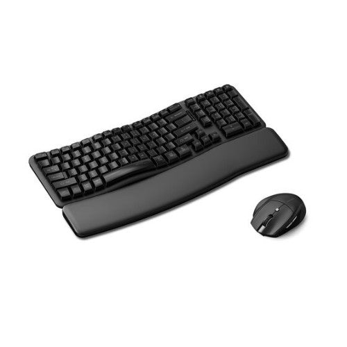 Kensington KM620 EQ keyboard Mouse included Home/Office USB + Bluetooth QWERTY Black