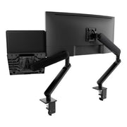 Atdec AWS-N-ORA2-F-B monitor mount / stand 88.9 cm (35") Desk Black