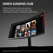HyperX OMEN OLED 34 inch WQHD 360Hz Gaming Monitor - OMEN OLED 34