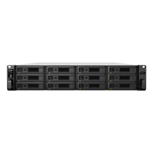 Synology RackStation RS3621XS+ NAS/storage server Rack (2U) Intel® Xeon® D-1541 8 GB DDR4 Black