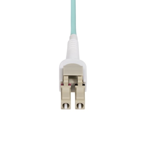 StarTech.com 5m (16.4ft) LC to LC (UPC) OM4 Switchable Fiber Optic Cable 50/125µm, 100G, Toolless Polarity Switching, Low Insertion Loss - LSZH Fiber Jumper Cord