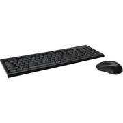 Verbatim Wireless & Mouse Combo keyboard Mouse included Universal RF Wireless QWERTY Black