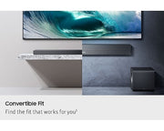 Samsung HW-QS700F/XY soundbar speaker Black 3.1.2 channels