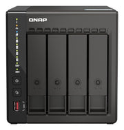 QNAP TS-453E NAS Tower Intel® Celeron® J6412 8 GB 16 TB QNAP Turbo System Black