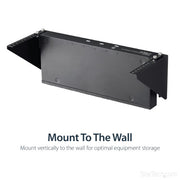 StarTech.com 4U 19in Steel Vertical Wall Mount Equipment Rack Bracket - TAA