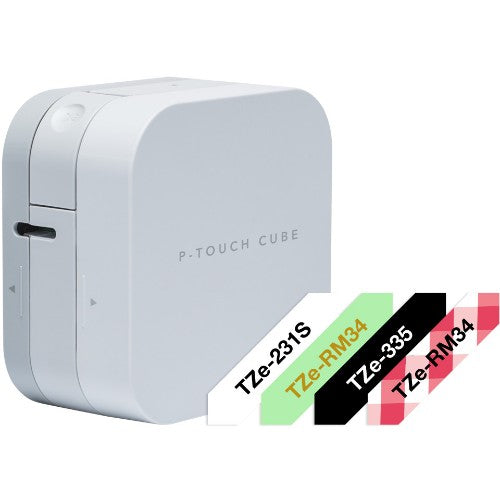 Brother PT-P300BT label printer Direct thermal 180 x 180 DPI 20 mm/sec TZe Bluetooth
