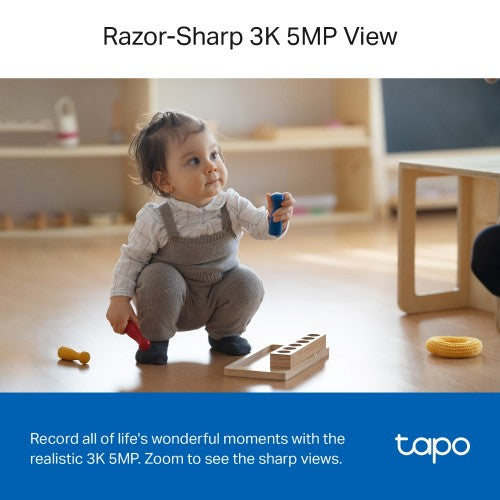 TP-Link Tapo TC74 security camera Bulb IP security camera Indoor 2880 x 1620 pixels Ceiling/Desk