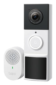 TP-Link Tapo Video Doorbell Camera Black, White