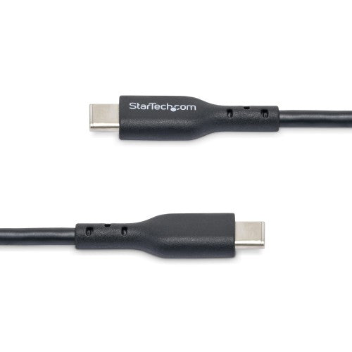 StarTech.com 3ft (1m) USB-C Charging Cable, Charge & Sync, 60W (3A) PD, USB 2.0 Laptop Charger Cable - Black USB C Charging Cord