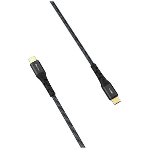 Verbatim Tough Max 240W Type C to Type C Cable USB cable 1.2 m USB C 0.48 Gbit/s Black