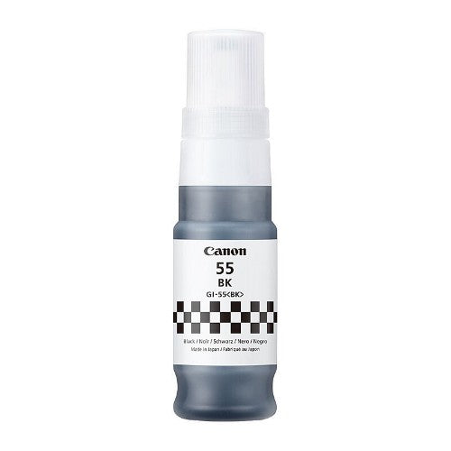 Canon GI-55 BLACK INK BOTTLE FOR GX1060 / GX2060 - 3K PAGE YIELD