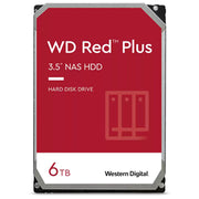 Western Digital Red Plus internal hard drive 6 TB 5400 RPM 256 MB 3.5" Serial ATA III