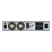 APC Easy UPS On-Line, 3kVA/2700W, Rackmount 2U, 230V, 6x IEC C13 + 1x IEC C19 outlets, Intelligent Card Slot, LCD, W/O rail kit
