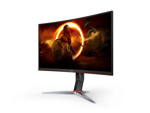 AOC CQ27G2X computer monitor 68.6 cm (27") 2560 x 1440 pixels Quad HD Black, Red