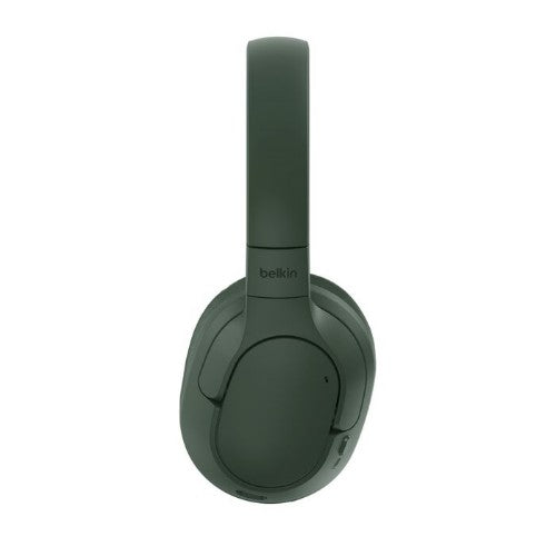 Belkin SoundForm Surround Headset Wired & Wireless Head-band Calls/Music USB Type-C Bluetooth Olive