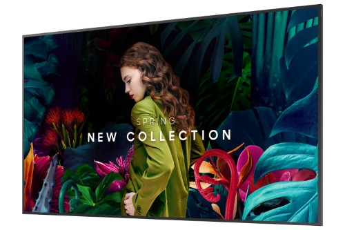 Samsung QB85C-N Digital signage flat panel 2.16 m (85") LED 350 cd/m² 4K Ultra HD Black Built-in processor Tizen 7.0 16/7
