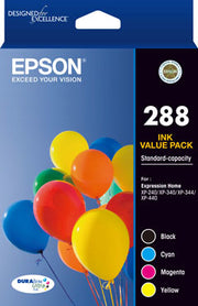 Epson 288 ink cartridge Standard Yield Black, Cyan, Magenta, Yellow