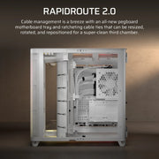 Corsair AIR 5400 RS-R ARGB Midi Tower White