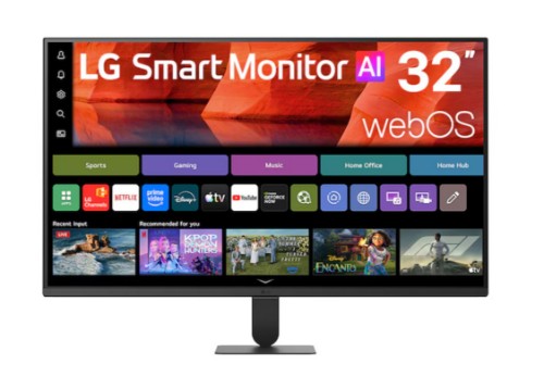 LG 32U501SB-B computer monitor 81.3 cm (32") 1920 x 1080 pixels Full HD LED Black