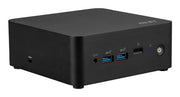 MSI CUBI NUC AI 1UMG-010BAU PC/workstation barebone Black 155H Intel SoC