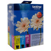 Brother LC39CL3PK ink cartridge 3 pc(s) Original Cyan, Magenta, Yellow