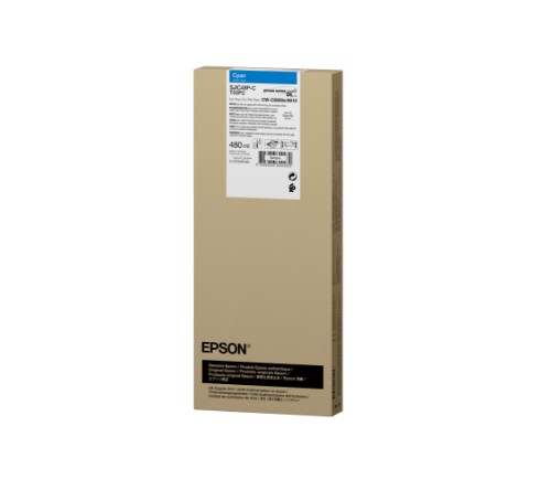 Epson SJIC48P-C Cyan ink cartridge for ColorWorks C8000e