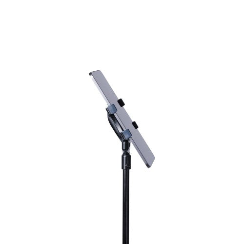 StarTech.com Mobile Tablet Stand with Lockable Wheels - Height Adjustable Cart - Universal Rolling Floor Stand for Tablets from 7 to 11 inch, Portable Tablet Stand w/ Detachable Tablet Holder - TAA