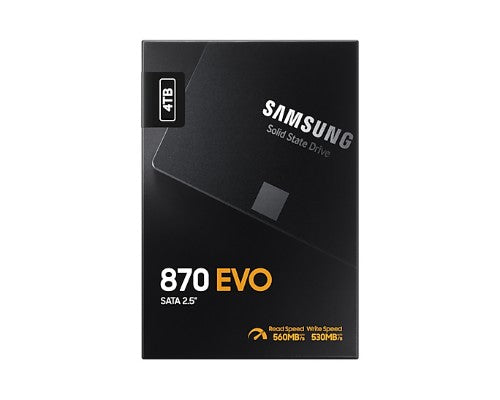 Samsung 870 EVO 4 TB 2.5" Serial ATA III V-NAND MLC
