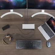 StarTech.com Thunderbolt 3 Dock - Dual Monitor 4K 60Hz TB3 Laptop Docking Station with DisplayPort - 85W Power Delivery Charging - 6-Port USB 3.0 Hub, SD 4.0, GbE, Audio - Windows & Mac