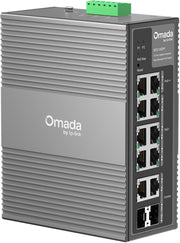 TP-Link Omada 10-Port Gigabit Industrial Easy Managed Switch with 6-Port PoE+ and 2-Port PoE++