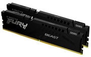 Kingston Technology FURY Beast 64GB 6000MT/s DDR5 CL36 DIMM (Kit of 2) Black