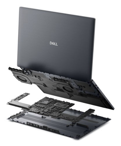 DELL Pro Precision 7 14 PW714260 Copilot+ PC Mobile workstation 35.6 cm (14") Touchscreen Quad HD+ 32 GB LPDDR5x-SDRAM 1 TB SSD NVIDIA RTX Pro 1000 Blackwell Wi-Fi 7 (802.11be) Windows 11 Pro Grey