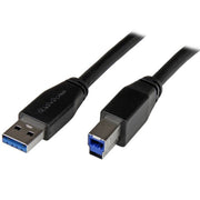 StarTech.com 10m (33ft) Active USB 3.0 (5Gbps) USB-A to USB-B Cable - M/M