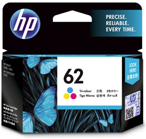 HP NO 62 INK CARTRIDGE COLOUR